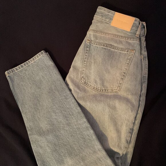 Everlane The Curvy 90’s Cheeky Straight Jean Organic Cotton Light Blue size 28 - Picture 8 of 10